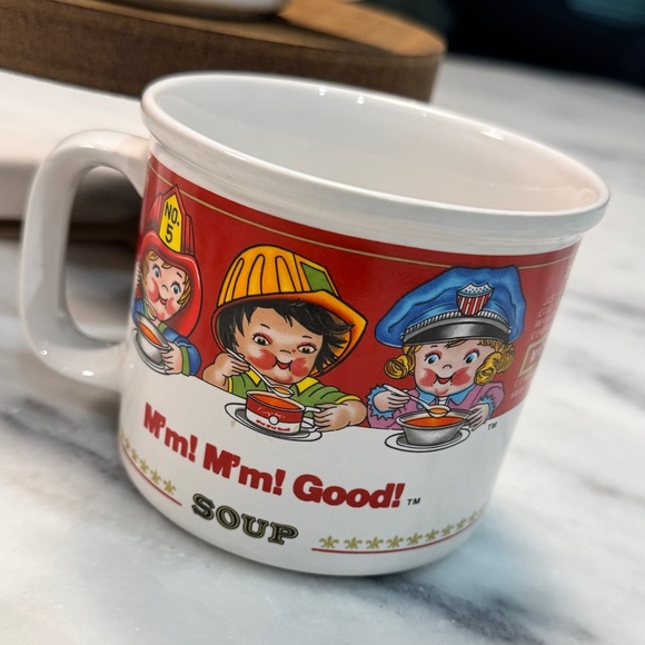 Vintage Campbell’s Soup Mug 14oz By Westwood 1993 set of 2 mugs - Picture 3 of 6